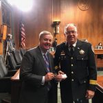 Linsey Graham and Chief Casstevens