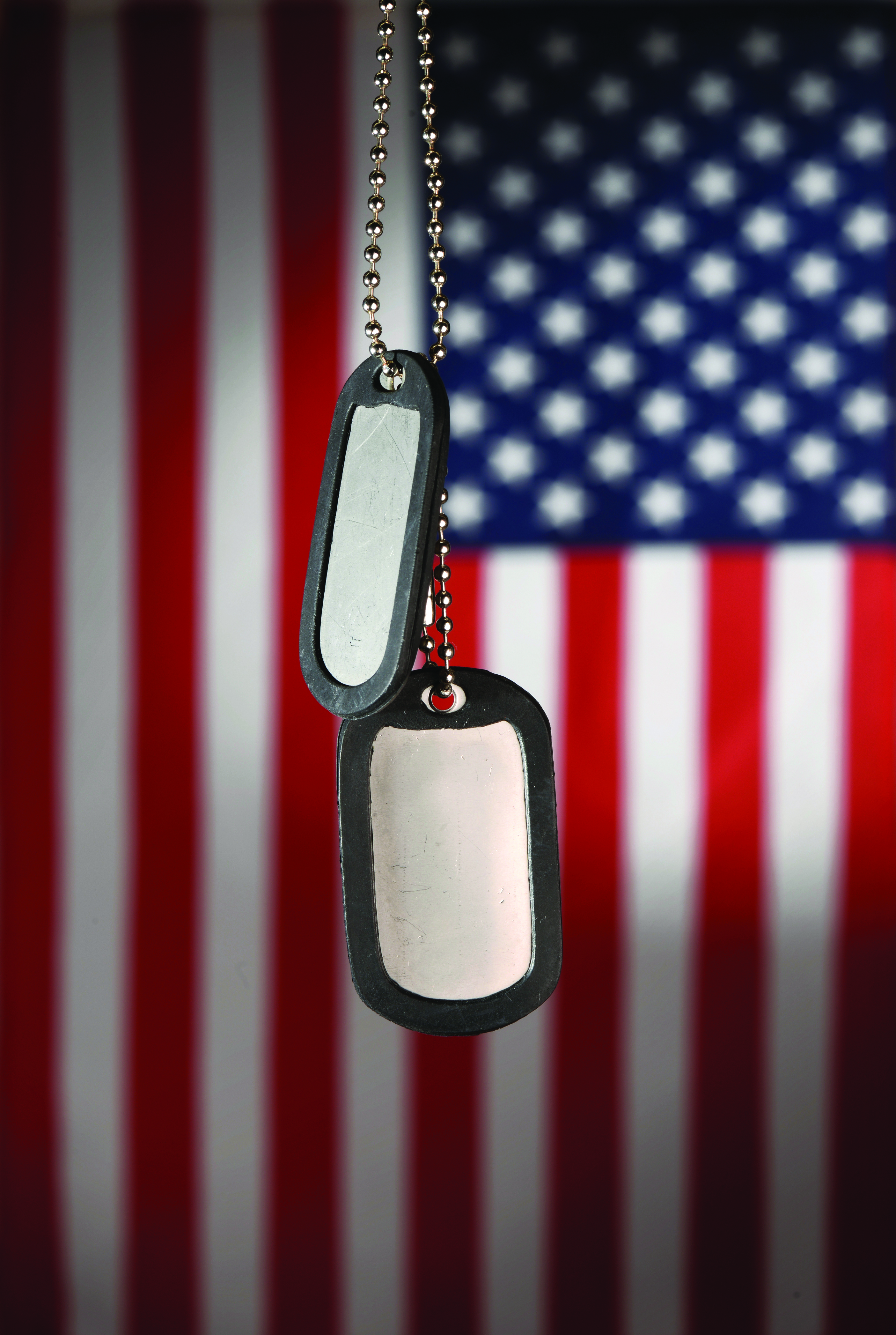 flag dog tags