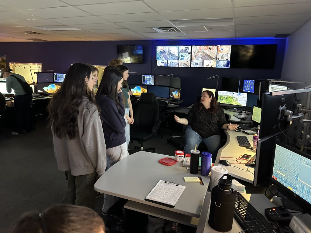 Kids in the command center