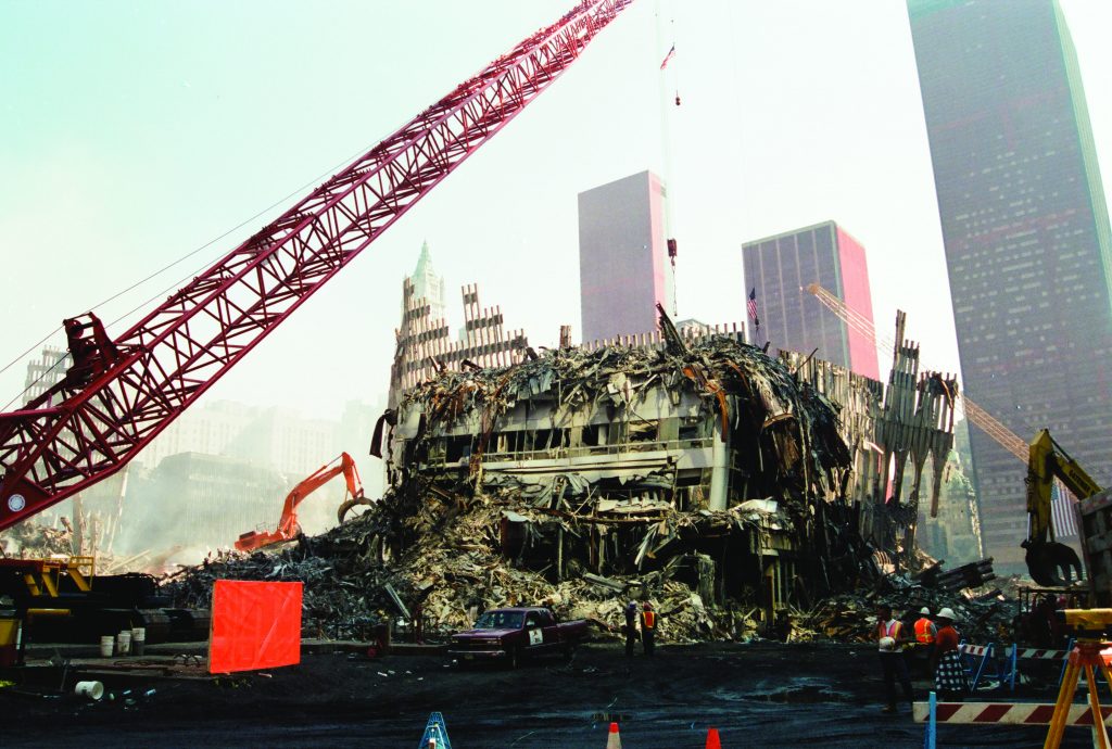 The destruction of the WTC towers left its mark in the irrevocably changed NYC skyline.