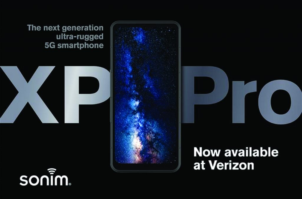 Sonim Technologies Inc. new XP Pro 5G rugged smart phone available at Verizon