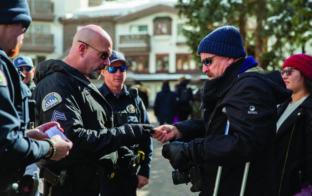 VailPolicSergeantBillClausenandVailPoliceOfficerGregSchwartz