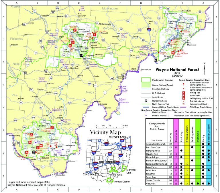 Wayne National Forest Map 2 Police Chief Magazine