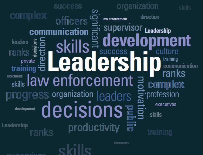 police leadership skills